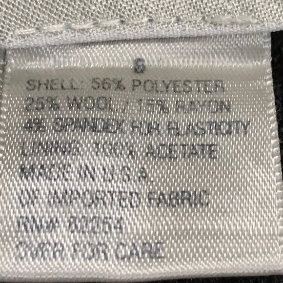 Ann Taylor Pencil Skirt dark gray grey - Picture 4 of 4